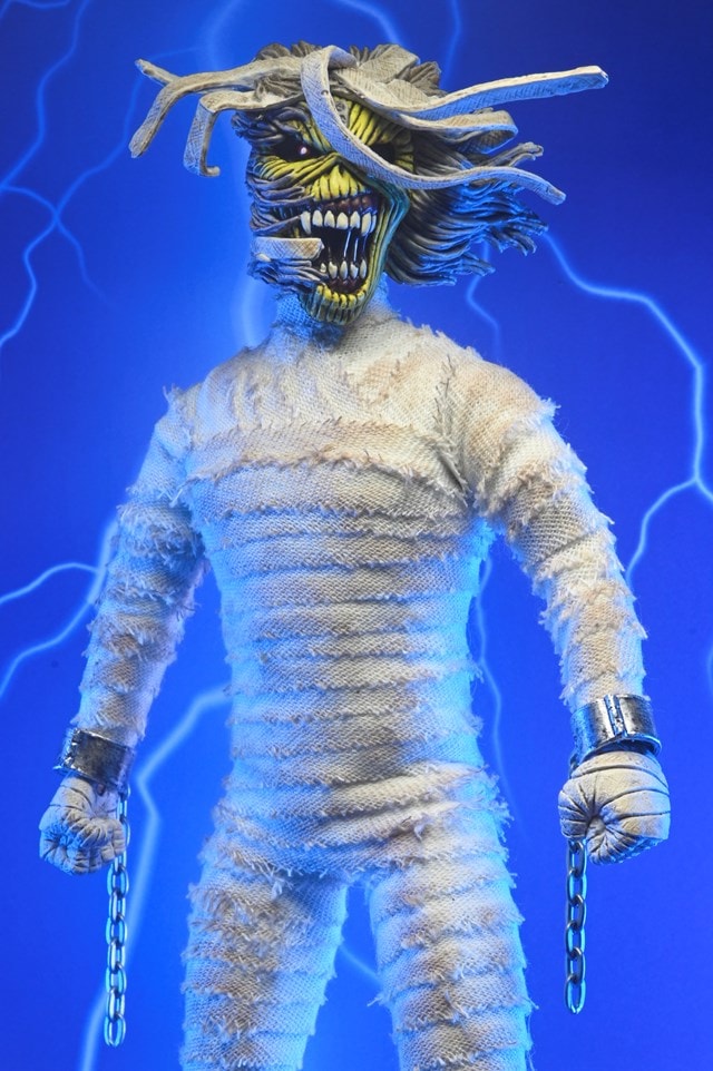 Iron Maiden Mummy Eddie Re-Release Neca Clothed Figure - 9