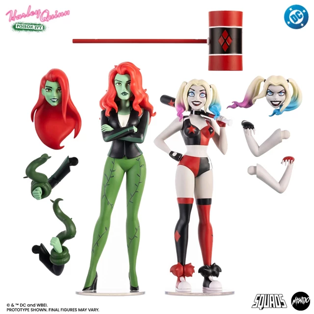 Harley Quinn & Poison Ivy Mondo Squad Scale Figure Set - 2