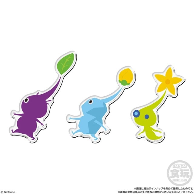 Pikmin Charamagnets Shokugan Candy Collectable - 4