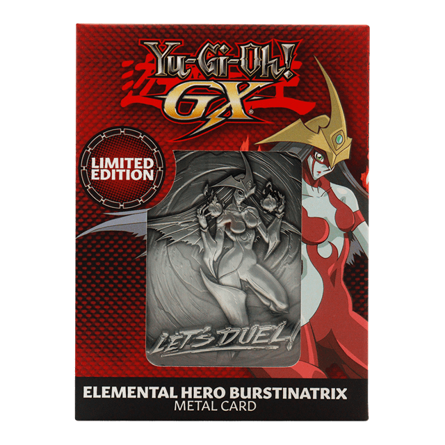 Yu-Gi-Oh GX Limited Edition Elemental Hero Burstinatrix Ingot - 5