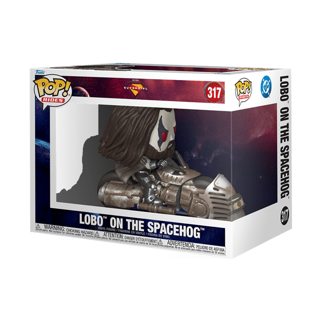 Lobo On The Spacehog 317 Supergirl Funko Pop Vinyl Rides - 2