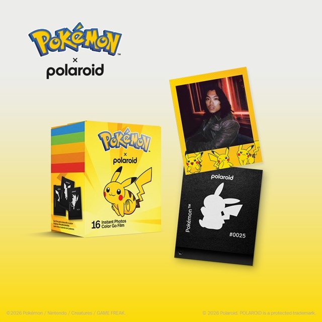 Polaroid Go Colour Pokemon Pikachu Edition Film Double Pack - 6