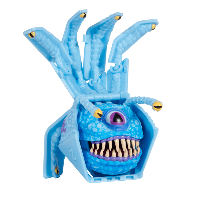 Blue Beholder Dungeons & Dragons Dicelings D&D Monster Dice Transforming Giant d20 Action Figure - 5