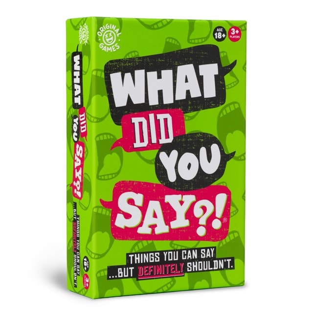 What Did You Say?! Card Game - 7