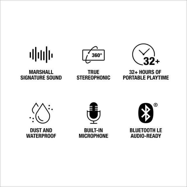 Marshall Emberton III Sage Bluetooth Speaker - 8