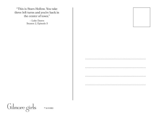 Gilmore Girls Greetings From Stars Hollow A Postcard Colouring Book - 8