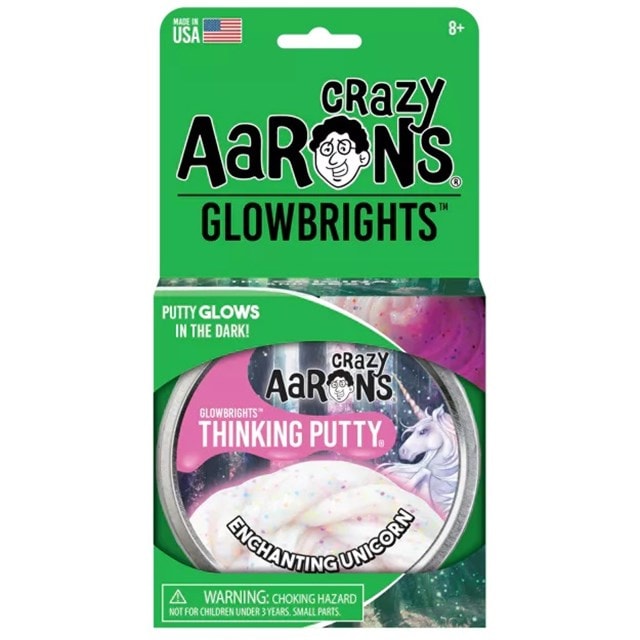 Crazy Aaron's Glowbrights Enchanting Unicorn Thinking Putty - 1