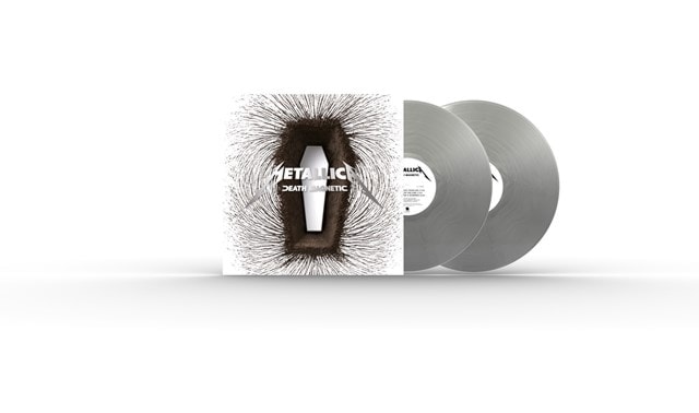 Death Magnetic - Magnetic Silver Coloured 2LP - 1
