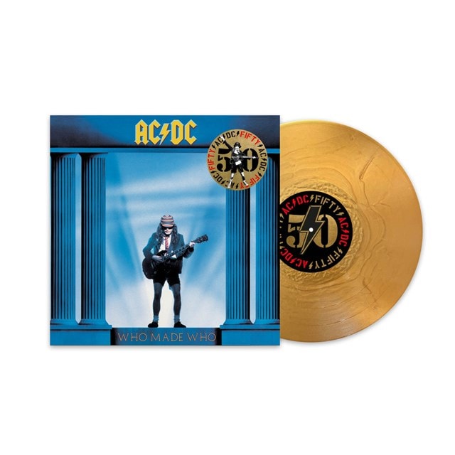 Who Made Who - 50th Anniversary Limited Edition Gold Vinyl - 1