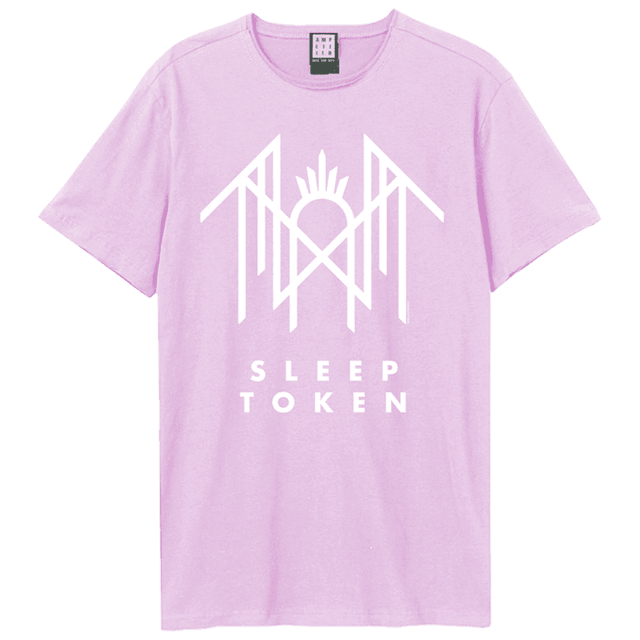 Sleep Token Crystalina Logo Pink 182 Tee | T-Shirt | Free shipping over ...