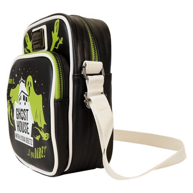 Beetlejuice Beetlejuice Ghost House Glow In The Dark Loungefly Crossbody Bag - 3