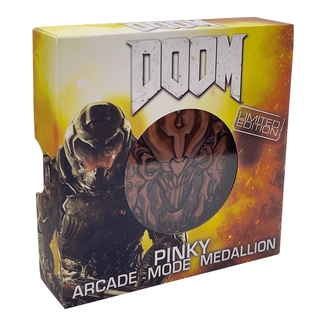 Doom: Pinky Level Up Metal Medallion Collectible - 5