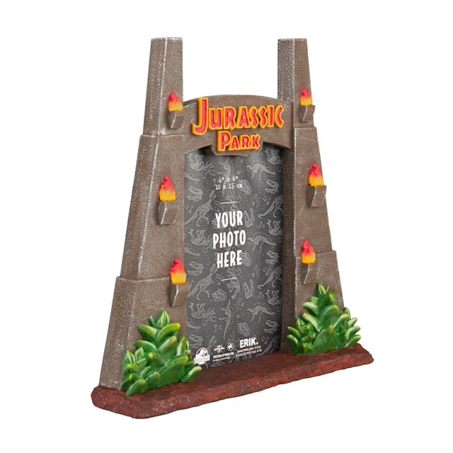 Jurassic Park Entrance 10cm x 15cm 3D Photo Frame - 2