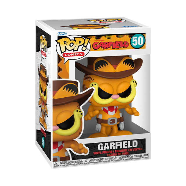 Cowboy Garfield 50 Garfield Funko Pop Vinyl - 2