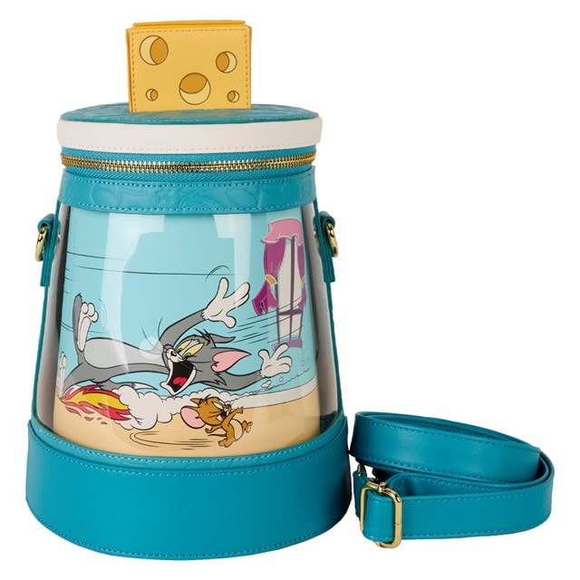 Tom And Jerry Spinning Loungefly Crossbody Bag - 2