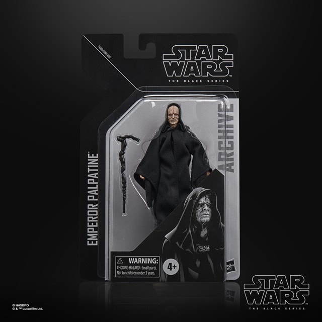 Emperor Palpatine Star Wars Hasbro Archive Black Series Action Figure - 5