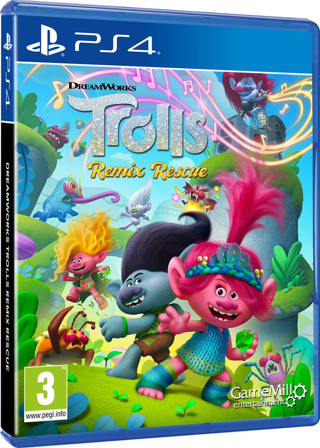 Trolls Remix Rescue (PS4) - 2