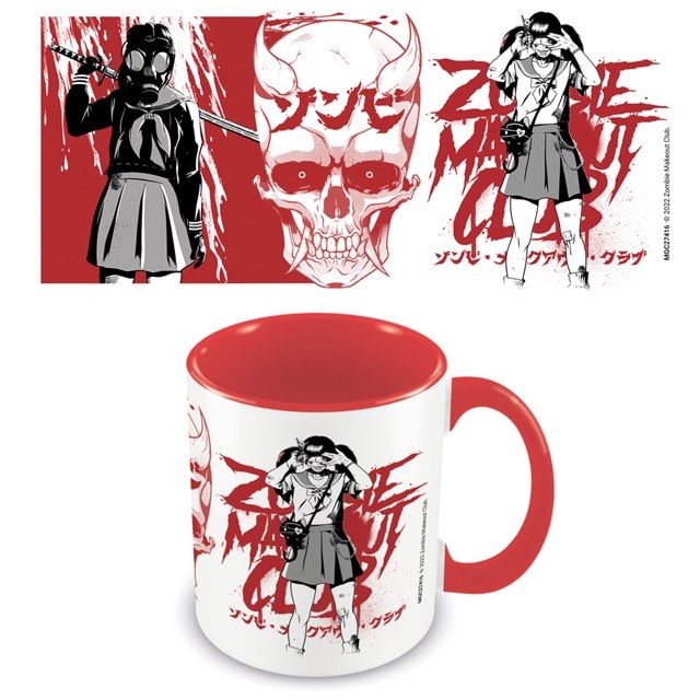 Demon Skull Zombie Makeout Club Coloured Inner Mug - 1