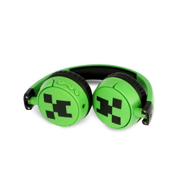 OTL Minecraft Green Bluetooth Headphones - 6