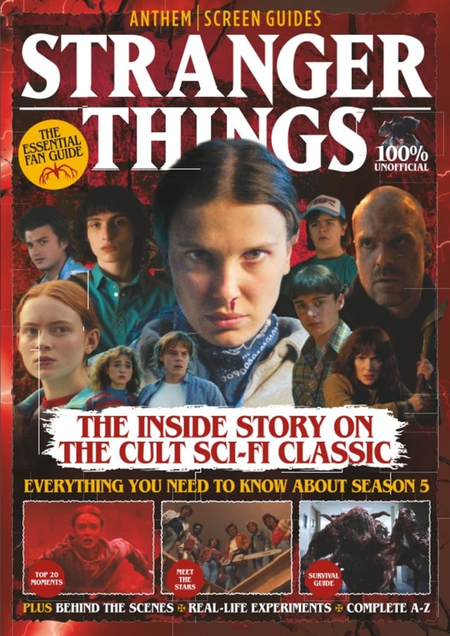 Stranger Things Essential Fan Guide Magazine HMV Store