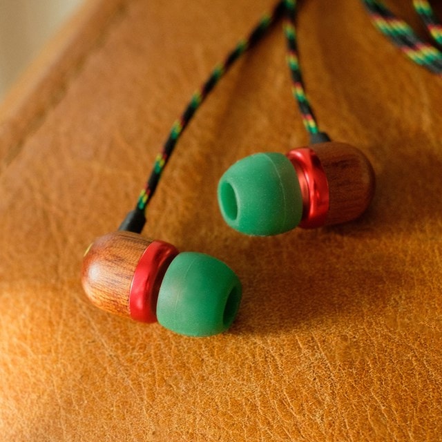 House Of Marley Smile Jamaica Rasta USB-C Earphones W/Mic - 6