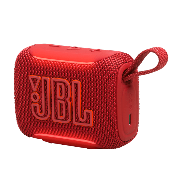 JBL Go 5 Red Bluetooth Speaker - 3