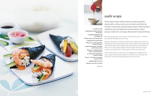 Sushi More Than 60 Simple-To-Follow Recipes Hardback Cookbook - 2