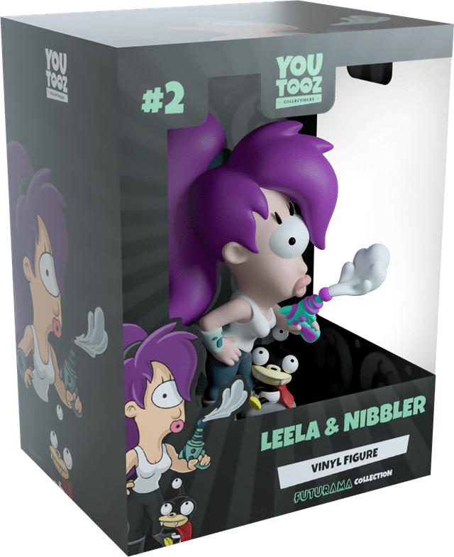 Leela And Nibbler Futurama Youtooz Figurine - 2