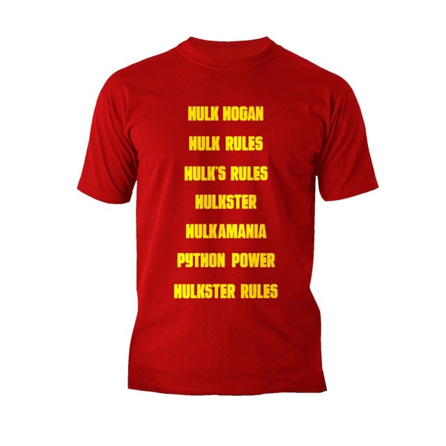 WWE: Hulk Hogan Meme Statements Red | T 