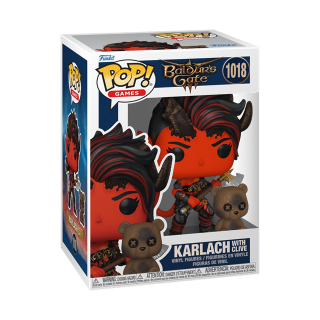 Karlach With Clive 1018 Baldurs Gate Funko Pop Vinyl & Buddy - 2