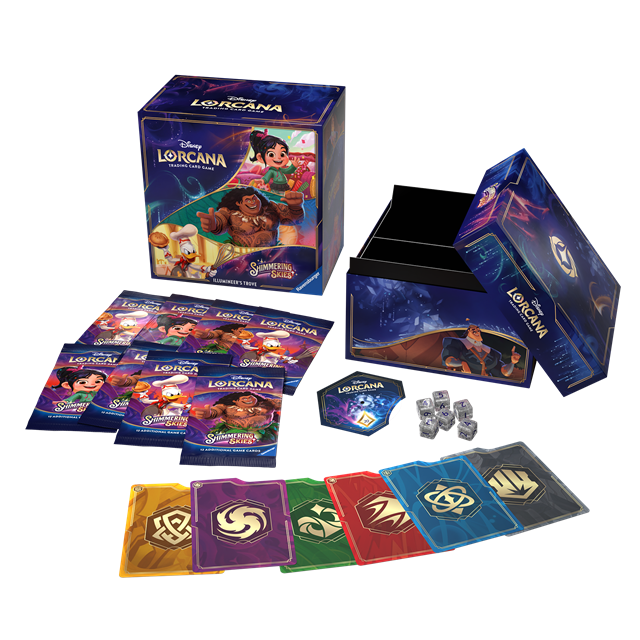 Disney Lorcana Trading Card Game Shimmering Skies Illumineer's Trove Set Trading Cards - 2