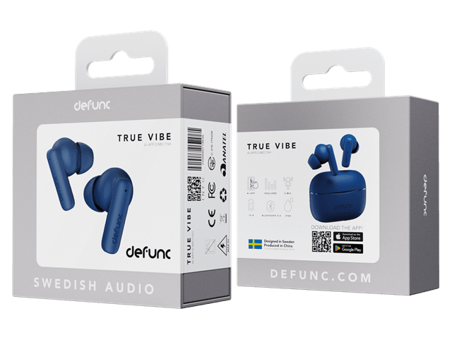 Defunc True Vibe Blue True Wireless Bluetooth Earphones - 3