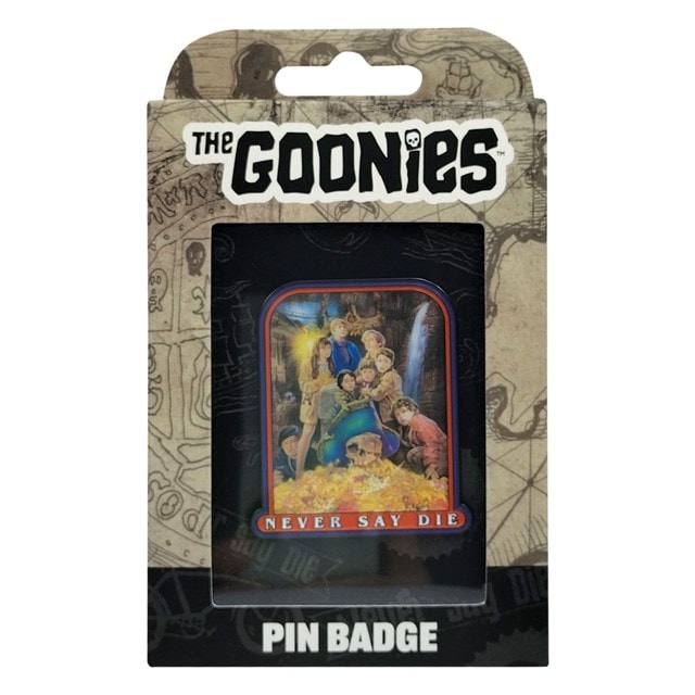 Never Say Die Goonies 40th Anniversary Pin Badge - 2