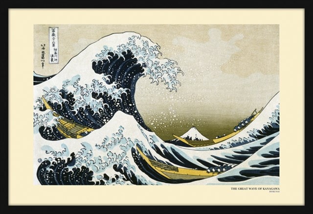 Great Wave Of Kanagawa 60 x 90cm Framed Maxi Poster - 1