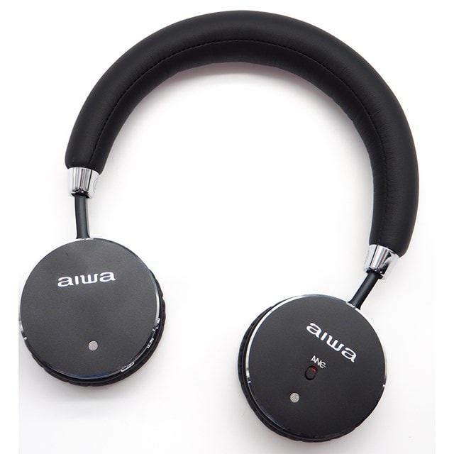 Aiwa HSTBTN-800 Black Active Noise Cancelling Bluetooth Headphones - 4