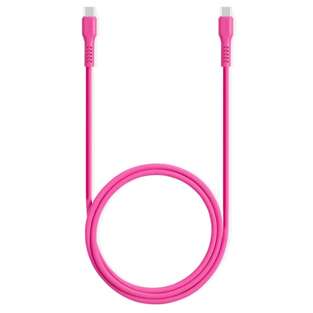 Ttec Neon Pink USB-C to USB-C 60W Cable 1.2m | HMV Store