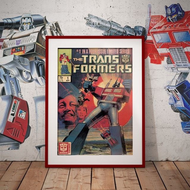 Transformers 40th Anniversary A3 Art Print - 1