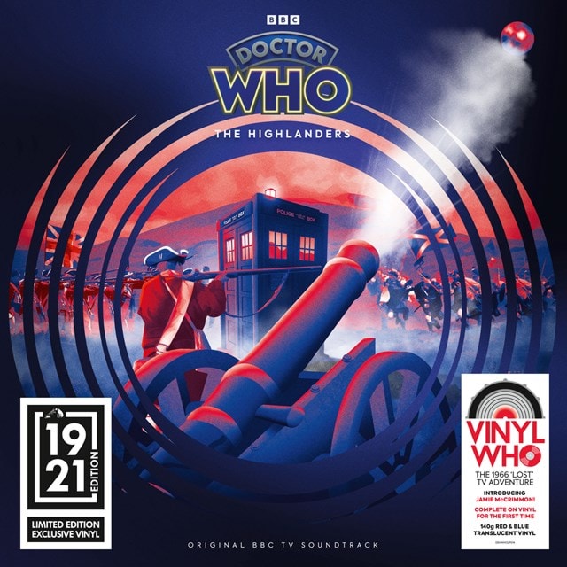 Doctor Who - The Highlanders (hmv Exclusive) 1921 Edition Translucent Red & Blue Vinyl - 2