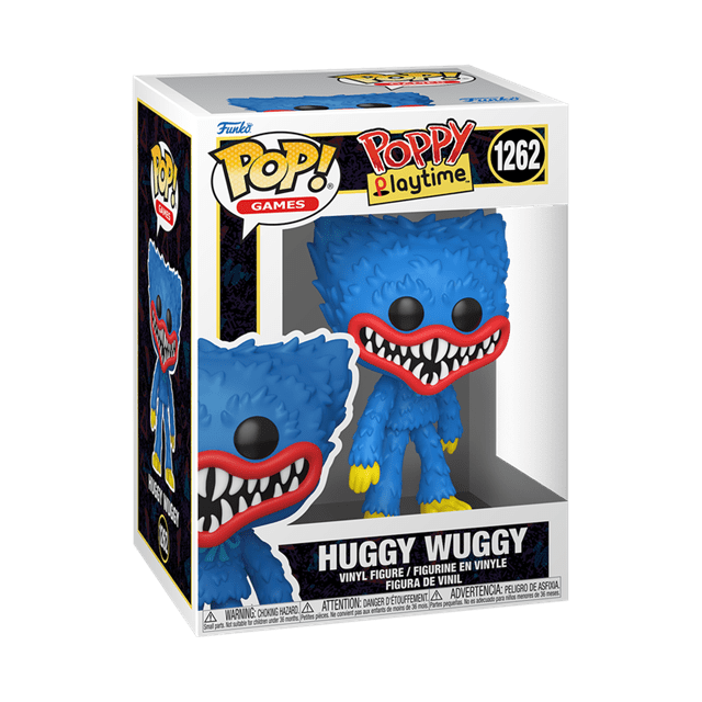 Huggy Wuggy 1262 Poppy Playtime Funko Pop Vinyl - 2