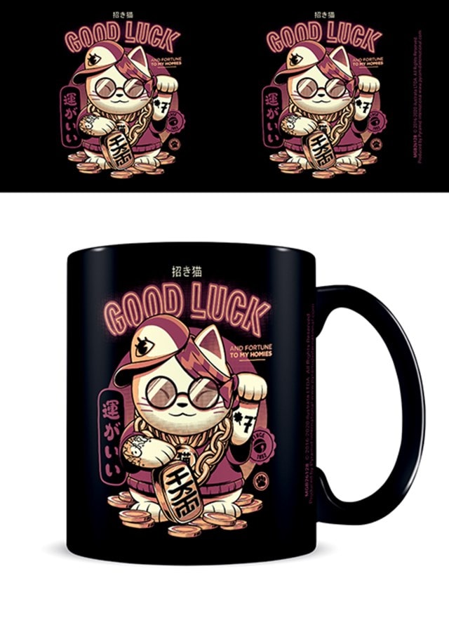 Lucky Cat: Ilustrata Coffee Mug - 1