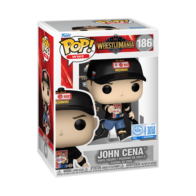 John Cena WrestleMania 41 186 WWE Limited Edition Funko Pop Vinyl - 2