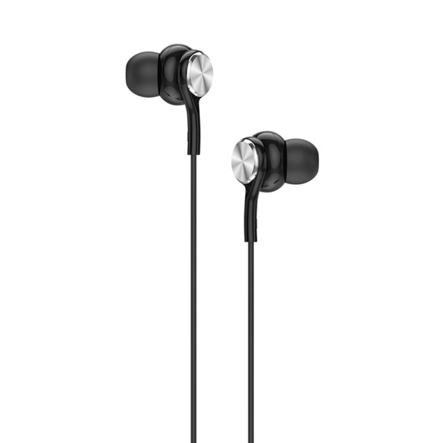 Walk Audio P502B Black USB-C Earphones W/Mic - 2