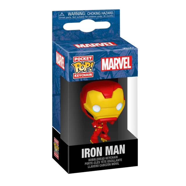 Iron Man Marvel New Classics Funko Pop Vinyl Keychain - 2