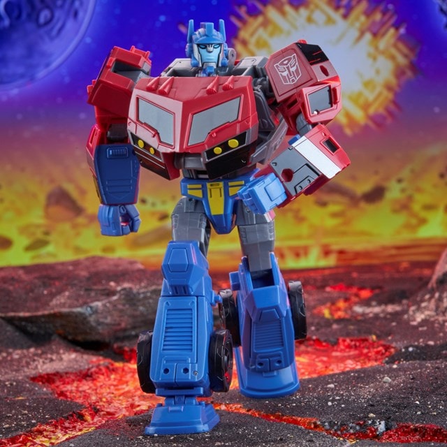 Transformers Legacy United Voyager Class Animated Universe Optimus Prime Converting Action Figure - 4