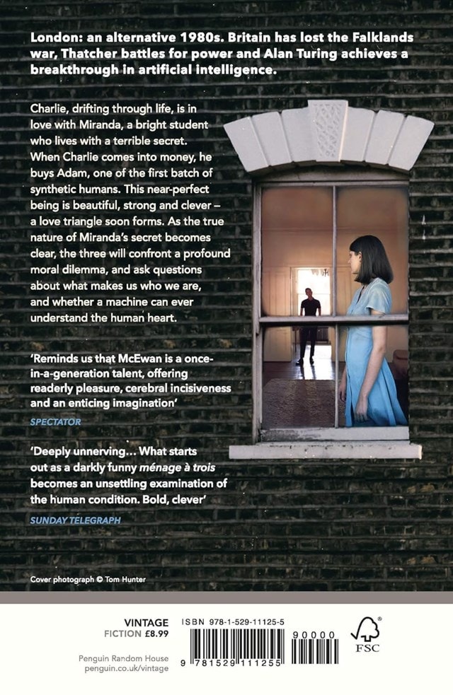 Machines Like Me Paperback By Ian Mcewan - 2