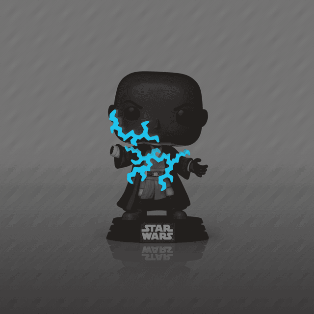 Mace Windu Glow In The Dark 788 Star Wars Revenge Of The Sith hmv Exclusive Funko Pop Vinyl - 2
