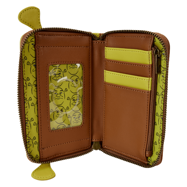 Keep Out Cosplay Zip Around Wallet Shrek Loungefly - 4