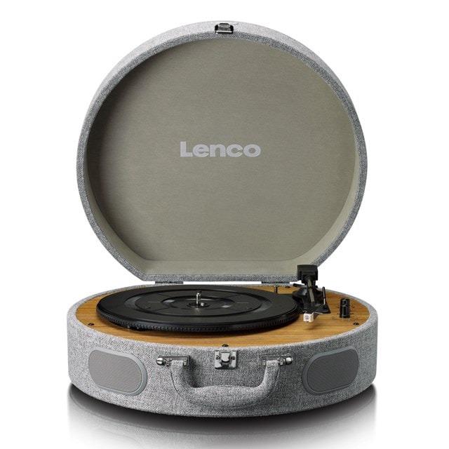 Lenco LS-66GY Grey Bluetooth Turntable - 1