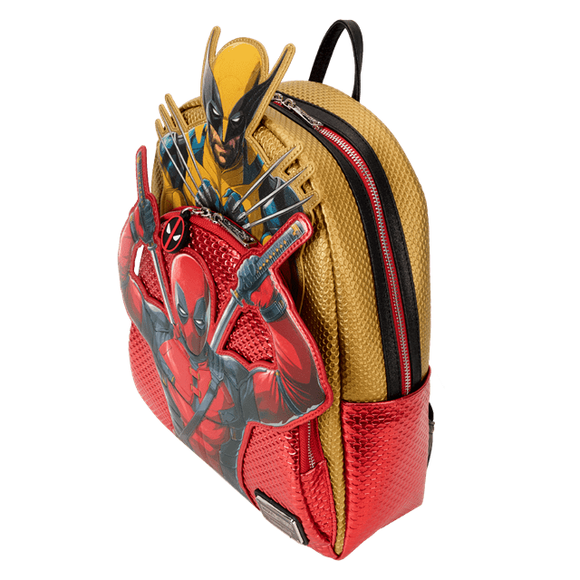 Deadpool & Wolverine Marvel Loungefly Mini Backpack - 4