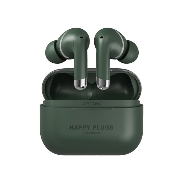 Happy Plugs Air 1 Green True Wireless Active Noise Cancelling Bluetooth Earphones - 2